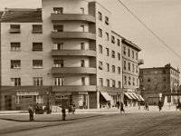 Križanje Savska cesta - Vodnikova ulica oko 1935. godine